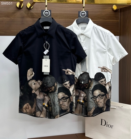 Áo sơ mi cộc tay Dior Brother new 2024 Like Auth 1-1 on web