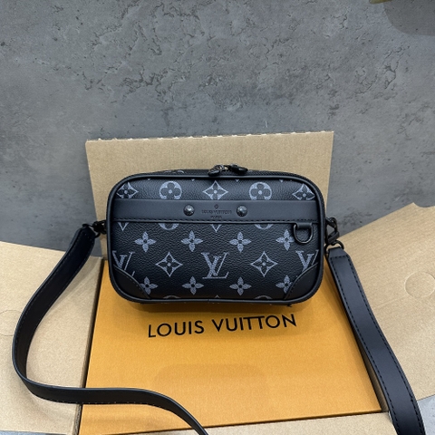 Túi đeo chéo Louis Vuitton Nano Alpha Bag 11x18x6cm Like Auth on web fullbox bill thẻ