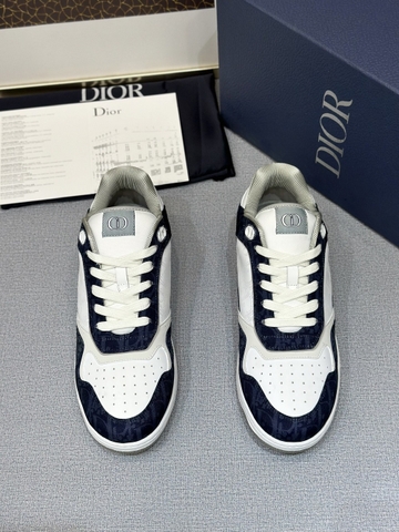Giày sneaker Dior B27 họa tiết phối monogram new 2024 Like Auth on web fullbox bill thẻ phụ kiện