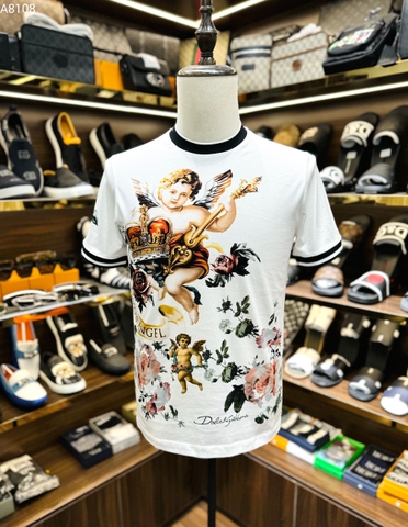 Áo phông T shirt Dolce Gabbana họa tiết thiên thần Like Auth on web