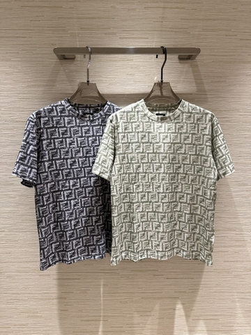 Áo phông T shirt Fendi họa tiết monogram Like Auth on web