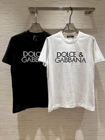 Áo phông T shirt Dolce Gabbana logo chữ gạch Like Auth on web