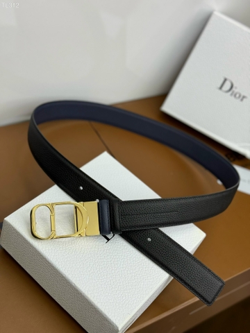 Thắt lưng, dây nịt, belt Dior dây nịt Đen sần mặt logo CD size 90-95-100cm Like Auth 1-1 on web fullbox