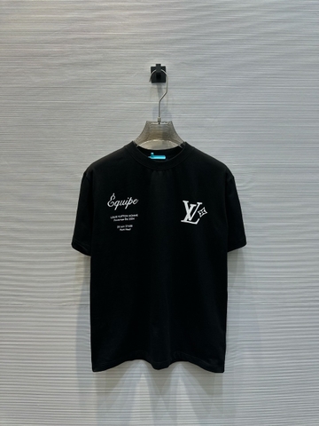 Áo phông T shirt Louis Vuitton Equipe logo LV ngực Like Auth on web