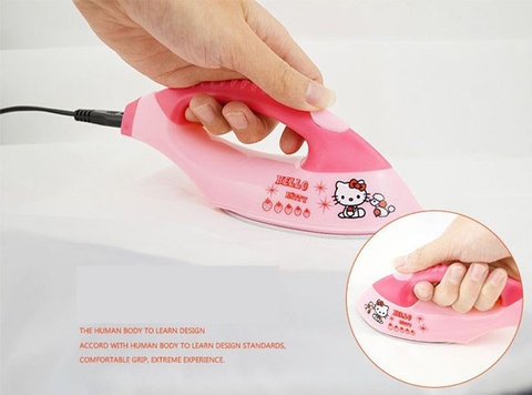 Bàn là mini du lịch Hello kitty
