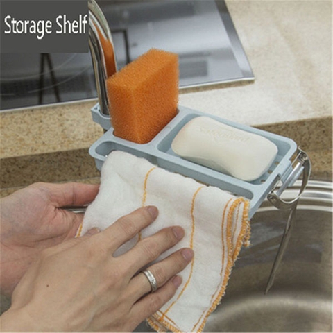 Kệ để đồ rửa chén treo vòi rửa bát