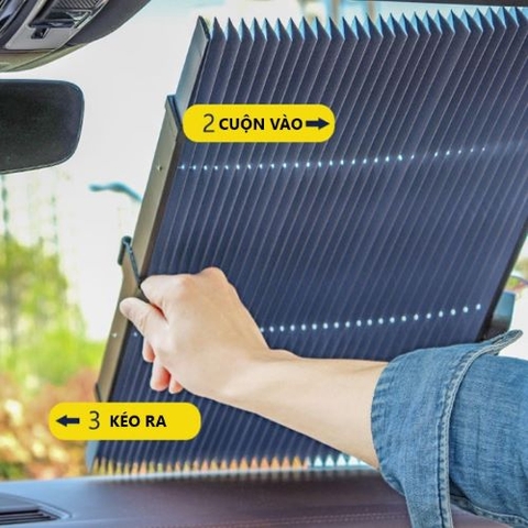Rèm Che Nắng Kính Lái Ô Tô