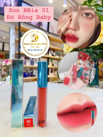 Son kem lì Bbia Last Velvet Lip Tint