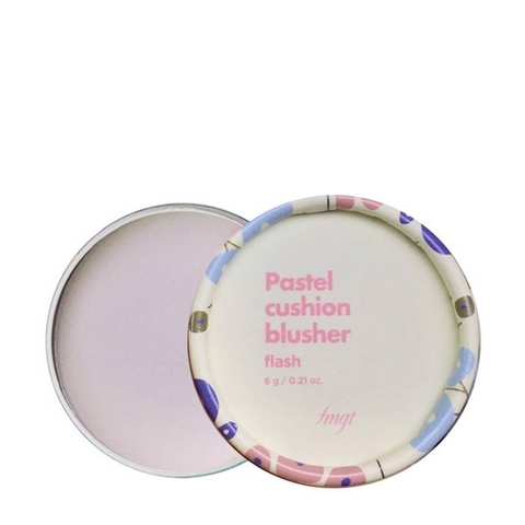 Phấn Phủ Dạng Nén Bắt Sáng Pastel Cushion Blusher The Face Shop #05 Flash sáng căng bóng