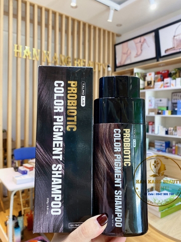 Dầu gội phủ bạc thảo dược Talmo Lab Probiotic Color Pigment Shampoo 250g