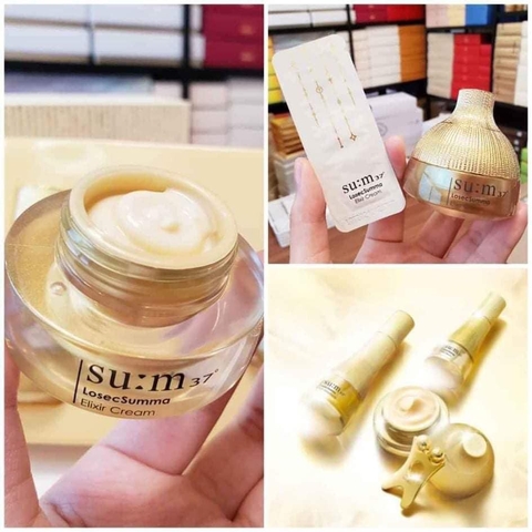 Bộ Tái sinh da, chống lão hóa làm sáng da Sum37 Losec Summa Elixir Special set