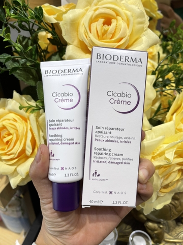 Kem dưỡng phục hồi tổn thương Bioderma Cicabio Crème 40ml