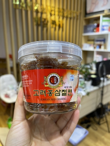 Hồng sâm lát tẩm mật ong 6 năm tuổi Hàn Quốc GEUN SAM 200g