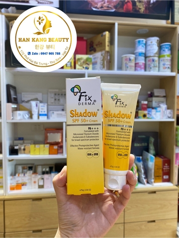 Kem Chống Nắng , Dưỡng Ẩm Da Fixderma Shadow SPF 50+ Cream 75g