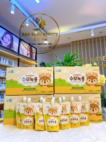 Gạc hươu non tăng cân SUMO Deer Antler Liquid hỗ trợ tăng cân, cải thiện tình trạng biếng ăn cho trẻ - Hộp 10 gói