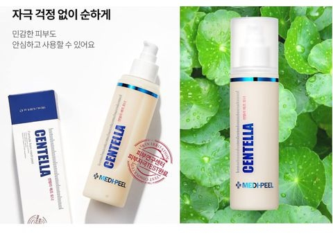 Nước hoa hồng làm dịu, phục hồi dưỡng trắng căng bóng da Medi-Peel Centella Mezzo Toner 180ml