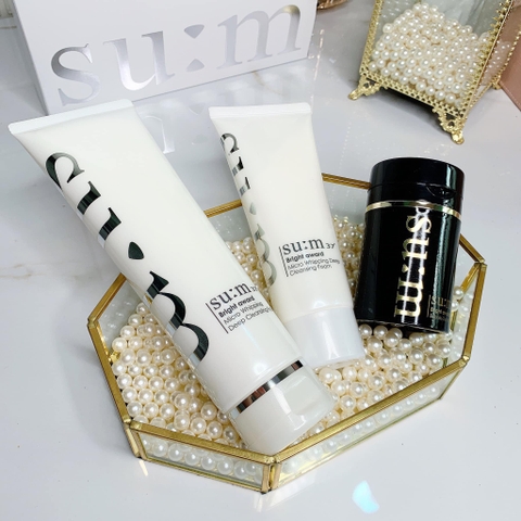 Set sữa rửa mặt sum trắng Bright award micro Whipping Deep cleansing