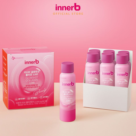 Nước uống Inner B Glowshot Collagen (hộp 6 ống)