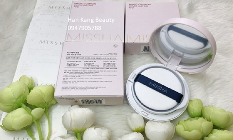 Phấn magic cushion cover lasting N021 ( mỏng mịn lâu trôi)