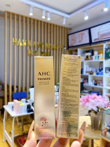 Kem Dưỡng Mắt Vàng 24K AHC Premier Ampoule In Eye Cream ( nội địa Hàn Quốc )