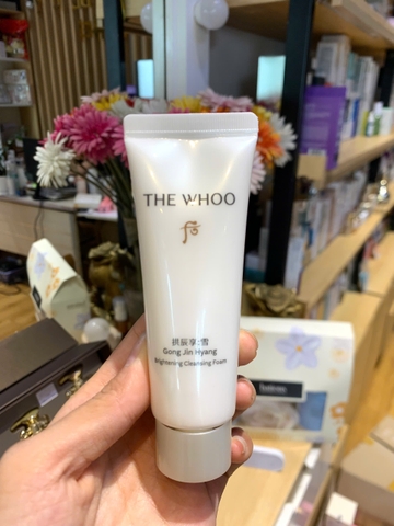 Sét sữa rửa mặt  dưỡng trắng da, làm sạch sâu  the history of Whoo Bightening Foam Cleanser Special Set