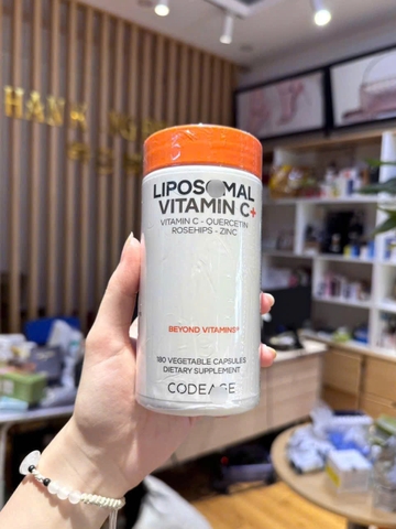 Viên Uống Tăng Đề Kháng, Chống Oxy Hóa Và Làm Sáng Da Codeage Liposomal Vitamin C+