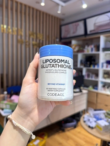 Viên uống làm sáng da Code Age Liposomal Glutathione 1000mg (60 viên)