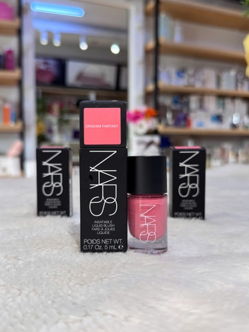 Má Hồng Kem Nars Insatiable Liquid Blush Fard À Joues Liquide Orgasm Fantasy 5g – Tông Hồng Đào Trong Trẻo, Tạo Hiệu Ứng Má Ửng Hồng Tự Nhiên