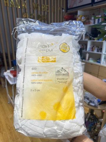 Bông Tẩy Trang Tetra Le Soin Laretat Pur Của Pháp (có VAT)
