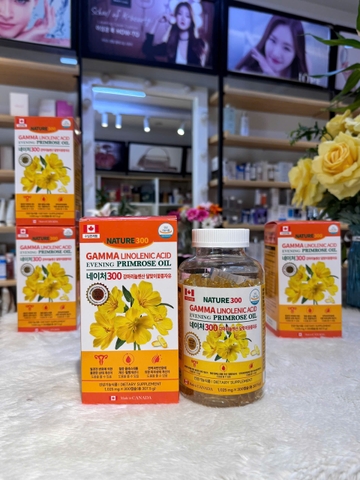 Tinh dầu hoa anh thảo Hàn Quốc Gamma Linolenic Acid Evening Primrose Oil 300 viên