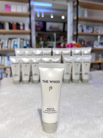Set sữa rửa mặt  dưỡng trắng da, làm sạch sâu  the history of Whoo Bightening Foam Cleanser Special Set