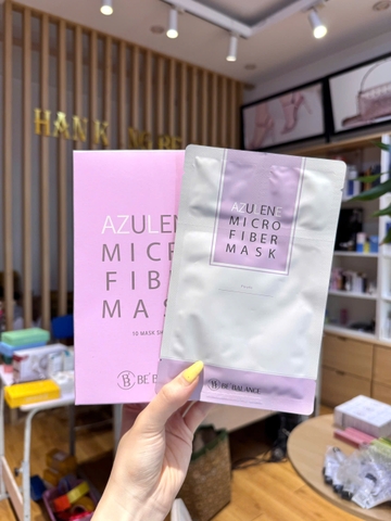 Mặt Nạ Vi Sợi Vải Dưỡng Da 3 Bước Be' Balance Azulene Micro Fiber Mask 30g
