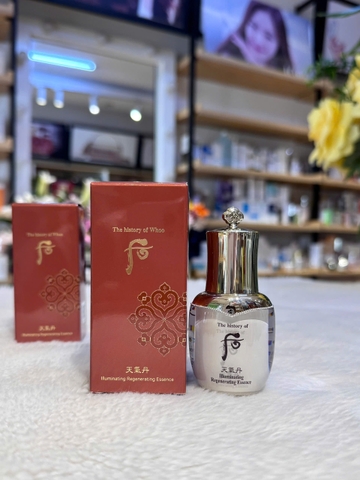 Tinh Chất Phục Hồi, Tái Sinh, làm sáng da Whoo Illuminating Regenerating Essence 8ml