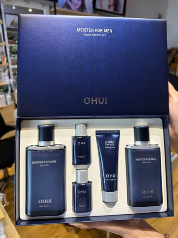 Bộ Dưỡng Ẩm làm trắng Cho Nam O HUI MEISTER FOR MEN Hydra 4pcs Special Set 