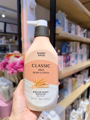 Sữa dưỡng thể Happy Bath Natural Body Milk