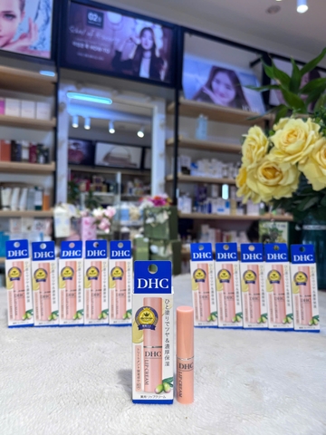 Son Dưỡng Ẩm Cho Môi Mềm Mại, Mịn Màng DHC Nhật Lip Cream 1.5g (có VAT)