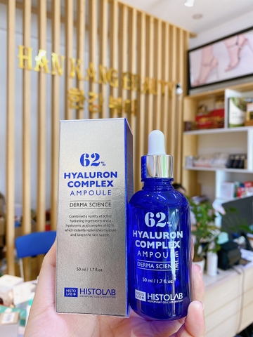 Serum HA Cấp Ẩm, Phục Hồi Da Histolab 62% Hyaluron Complex Ampoule 50ml