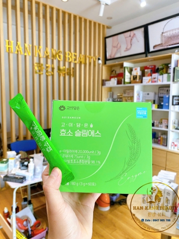 Bột Giảm Cân Thon Gọn Dáng, Hỗ Trợ Tiêu Hoá Enzyme Nội Địa Hàn Quốc hộp 60 gói