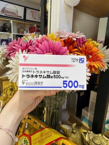 Viên uống trắng da trị nám Transamin 500mg Nhật Bản (100 viên)