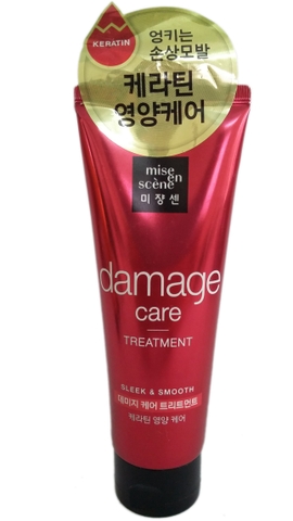 Kem ủ Miseen scene Damage Care Treatment cải thiện tóc dùng nhiều hóa chất.