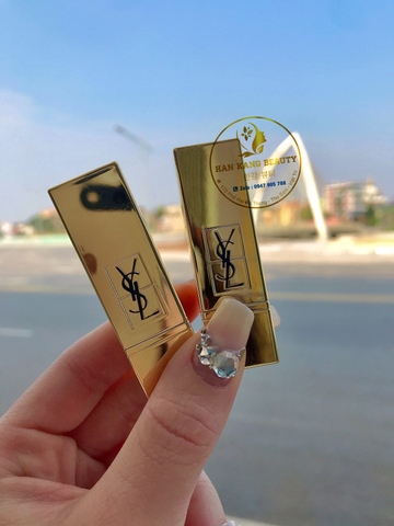 Son lì có dưỡng YSL Rouge Pur Couture (bản mini 01 đỏ thuần)