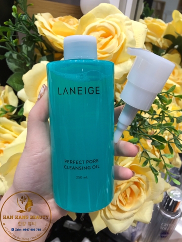 Dầu Tẩy Trang Sạch Sâu Cho Mọi Loại Da Laneige Perfect Pore Cleansing Oil 250ml