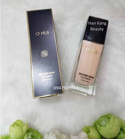 Kem Nền Đa Năng Ohui cao cấp Second Skin Foundation SPF 35/PA++