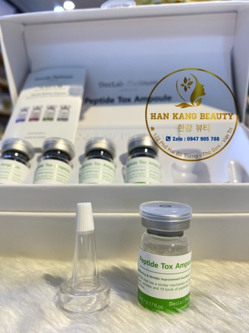 Tế Bào Gốc Peptide DNA cá hồi Cấp Nước siêu căng bóng Doclab Platinum Peptide Tox Ampoule