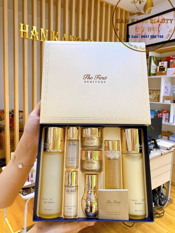 Bộ Dưỡng Tái Sinh, Phục Hồi, Làm Trắng Da OHUI The First Geniture 8pcs
