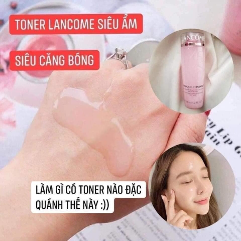 Nước Hoa Hồng Nguyên Chất Lancome Tonique Confort Toner 125ml