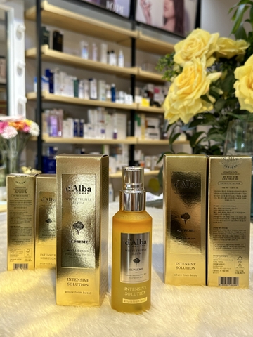 Serum xịt khoáng bơ giúp căng bóng, săn chắc da d’Alba White Truffle Serum Supreme Moist & Glow Skin
