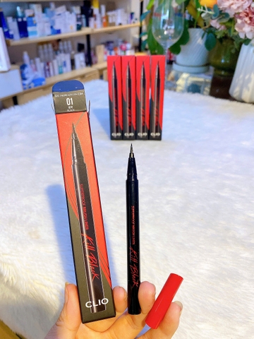 Bút Kẻ Viền Mắt Chống Trôi Clio Superproof Brush Liner 0.55ml