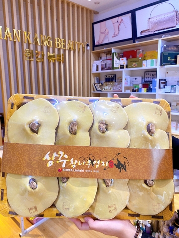 Nấm Linh chi u hắc 영지 버섯 Hàn Quốc (Loại 8 lá 1kg)