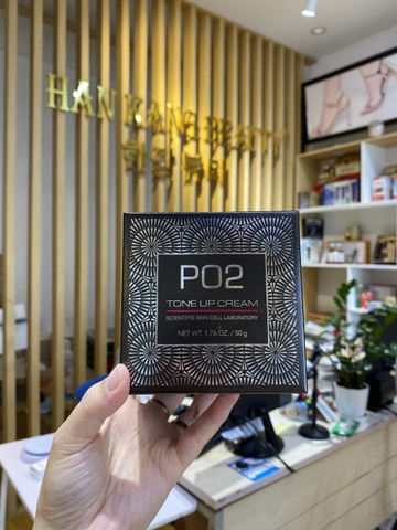 Kem dưỡng ẩm, Kích Trắng Da Váng Sữa  PO2 Tone Up Cream 50g